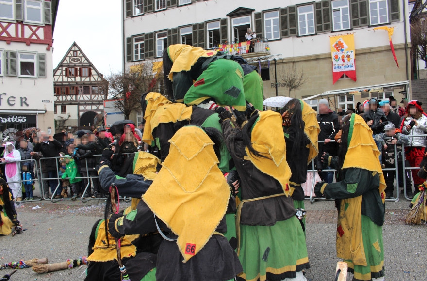 Faschingsumzug Herrenberg 2024 Karneval am Faschingsdienstag